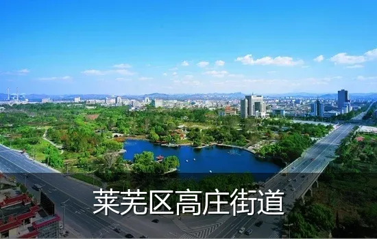 莱芜区高庄街道